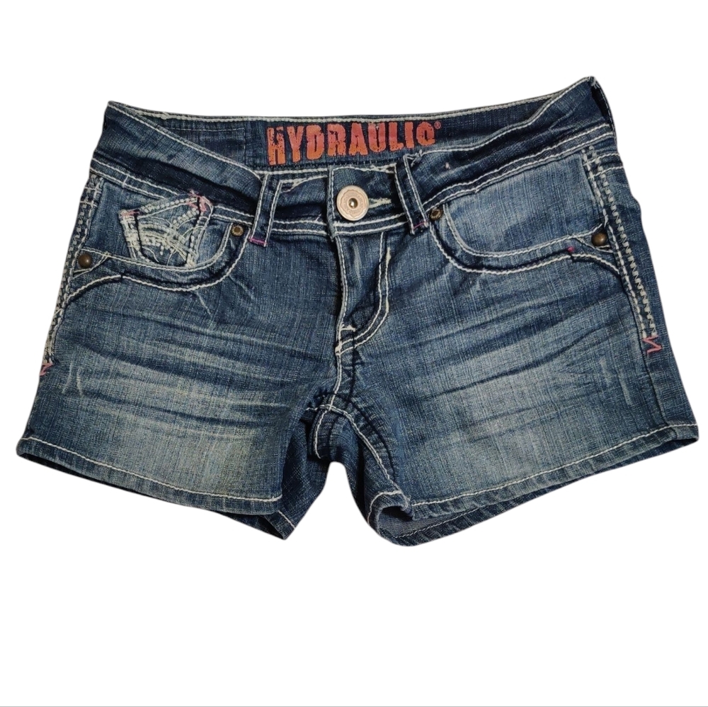 🌸 Hydraulic Women's Dark Blue Jean Shorts